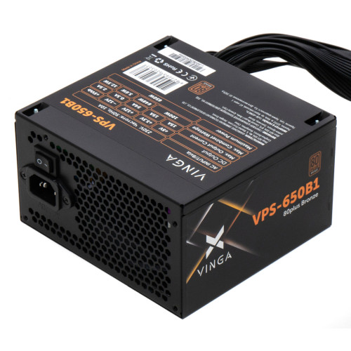 Блок живлення Vinga 650W (VPS-650B1)