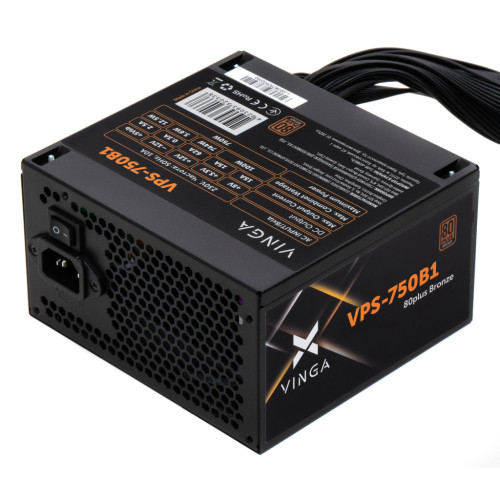 Блок живлення Vinga 750W (VPS-750B1)