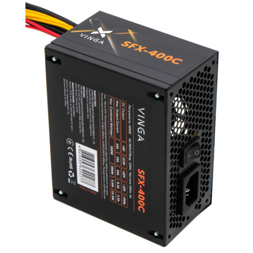 Блок живлення Vinga 400W ОЕМ (SFX-400С) Блок живлення Vinga 400W ОЕМ (SFX-400С)