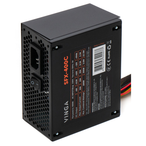 Блок живлення Vinga 400W ОЕМ (SFX-400С) Блок живлення Vinga 400W ОЕМ (SFX-400С)