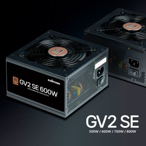 Блок живлення Zalman 600W (ZM600-GV2SE)