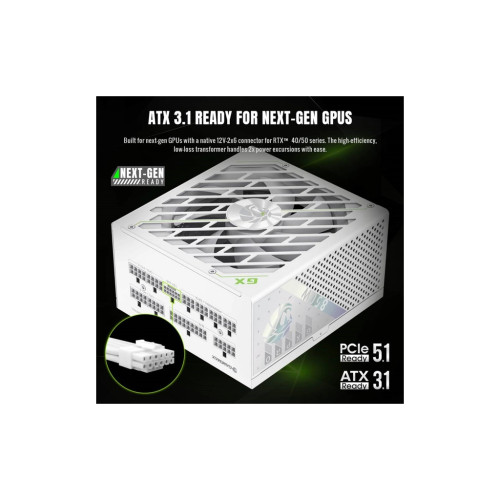 Блок живлення Gamemax 850W (GX PRO 850G WH) Блок живлення Gamemax 850W (GX PRO 850G WH)