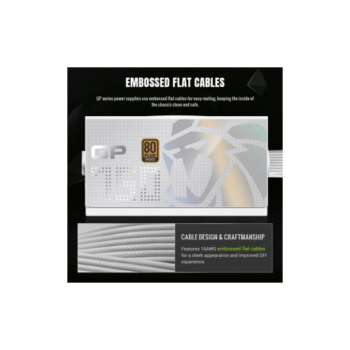 Блок живлення Gamemax 750W (GP 750B WH) Блок живлення Gamemax 750W (GP 750B WH)