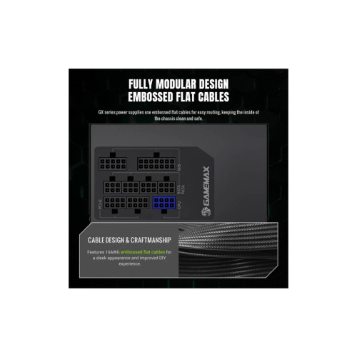 Блок живлення Gamemax 850W (GX 850GF) Блок живлення Gamemax 850W (GX 850GF)