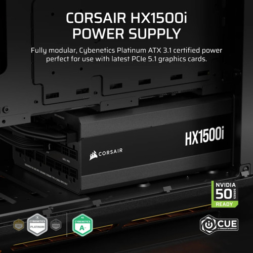 Блок живлення Corsair 1500W HX1500i (CP-9020309-EU)