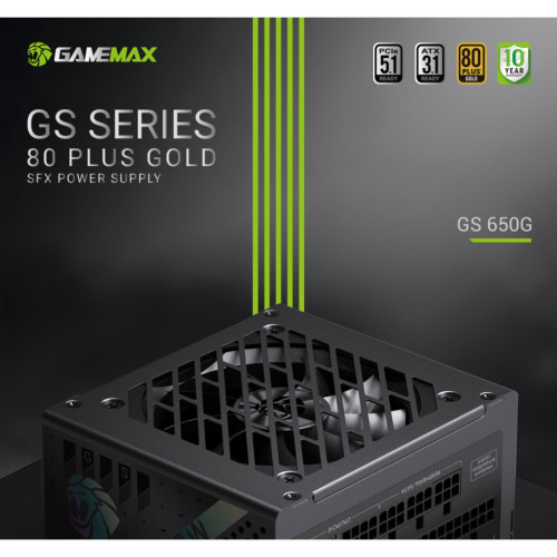 Блок живлення Gamemax 650W (GS 650G V25)