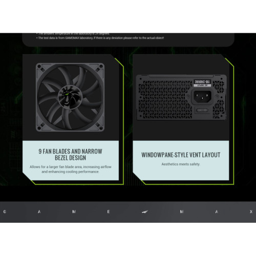 Блок живлення Gamemax 650W (GS 650G V25)