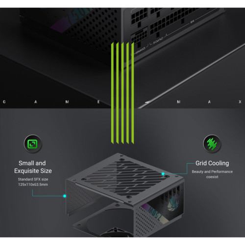 Блок живлення Gamemax 750W (GS 750G V25)
