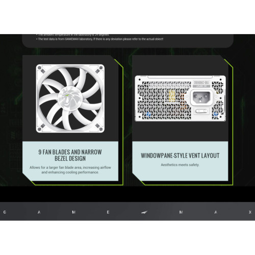 Блок живлення Gamemax 750W (GS 750G WH V25)