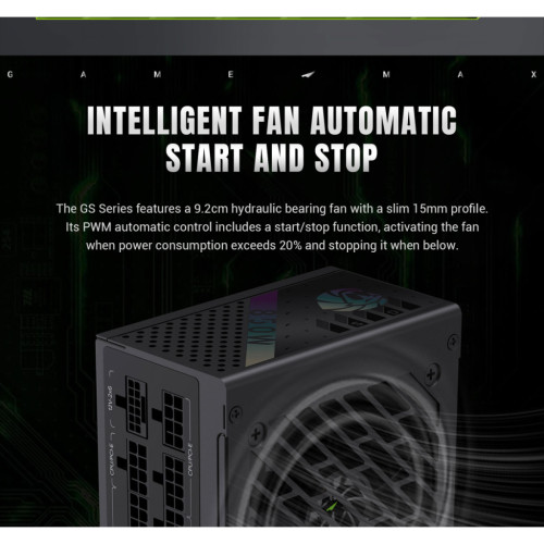 Блок живлення Gamemax 850W (GS 850G V25)