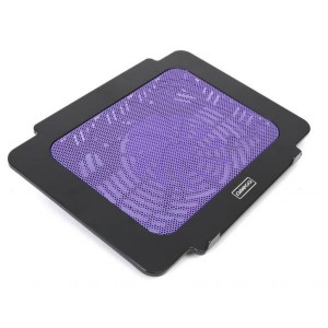 Підставка до ноутбука Omega Laptop Cooler pad BREEZE purple 14cm fan USB (OMNCPK16PU)