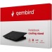 Підставка до ноутбука Gembird 15, 2x125 mm fan, black (NBS-2F15-02)