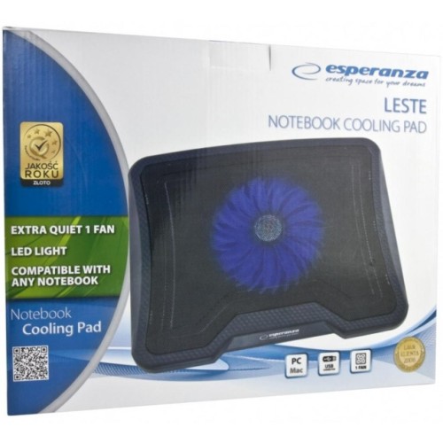 Підставка до ноутбука Esperanza Leste Notebook Cooling Pad all types (EA143)