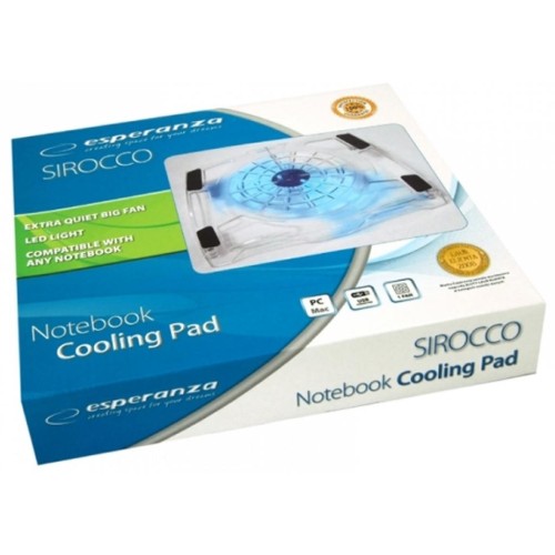 Підставка до ноутбука Esperanza Sirocco Notebook Cooling Pad to size 15.6 (EA105)