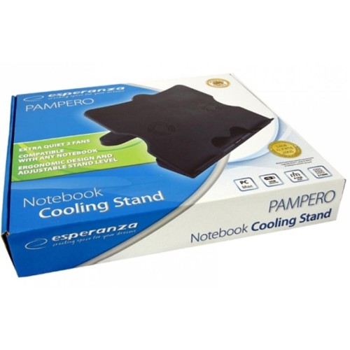 Підставка до ноутбука Esperanza Pampero Notebook Cooling Pad to size 17 (EA103)