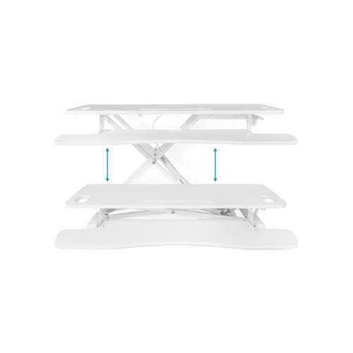 Столик для ноутбука Digitus Ergonomic Workspace Riser, 11-46cm, white (DA-90380-2)