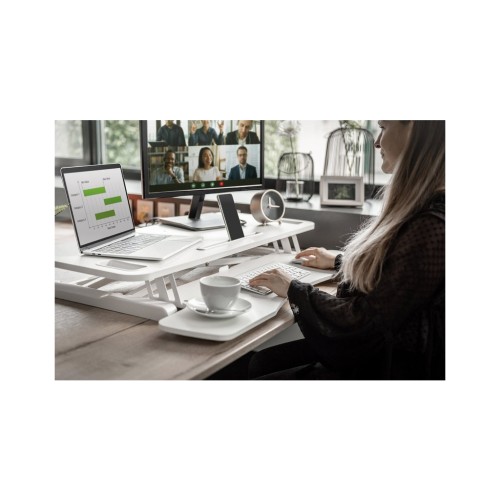 Столик для ноутбука Digitus Ergonomic Workspace Riser, 11-46cm, white (DA-90380-2)