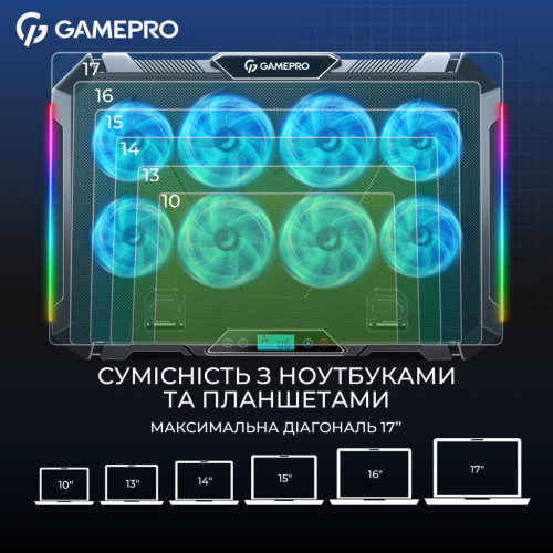 Підставка до ноутбука GamePro CP795