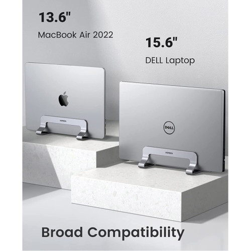 Підставка до ноутбука Ugreen LP258 Vertical Laptop Stand Silver (20471)