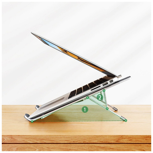 Підставка до ноутбука Ugreen LP451 Foldable Holder for Laptop Silver (40289)