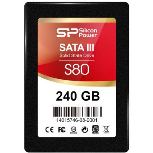 Накопичувач SSD 2.5 240GB Silicon Power (SP240GBSS3S80S25)