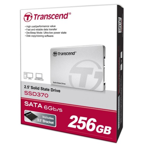 Накопичувач SSD 2.5 256GB Transcend (TS256GSSD370S)