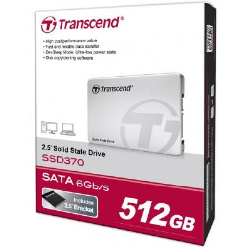 Накопичувач SSD 2.5 512GB Transcend (TS512GSSD370S)