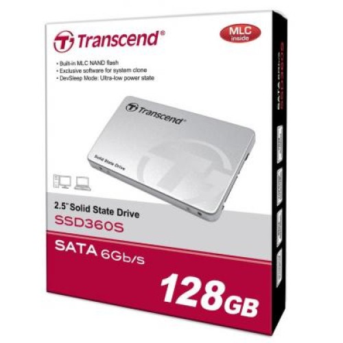 Накопичувач SSD 2.5 128GB Transcend (TS128GSSD360S)