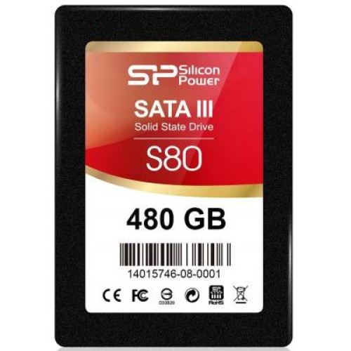 Накопичувач SSD 2.5 480GB Silicon Power (SP480GBSS3S80S25)