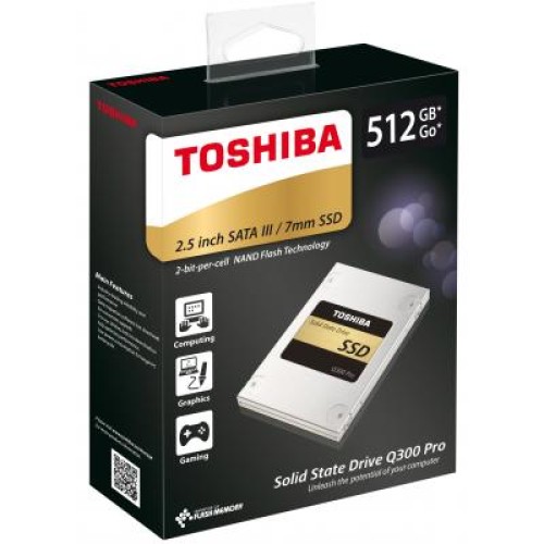 Накопичувач SSD 2.5 512GB Toshiba (HDTSA51EZSTA)