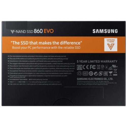 Накопичувач SSD 2.5 250GB Samsung (MZ-76E250BW)