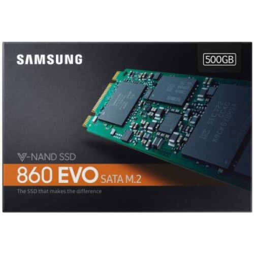 Накопичувач SSD M.2 2280 500GB Samsung (MZ-N6E500BW)