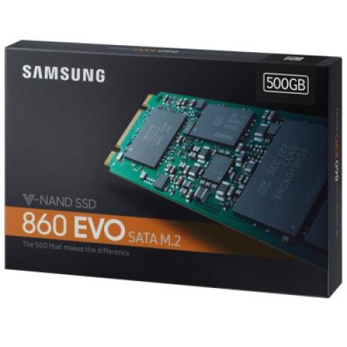 Накопичувач SSD M.2 2280 500GB Samsung (MZ-N6E500BW)