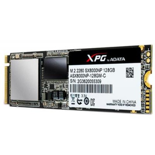 Накопичувач SSD M.2 2280 128GB ADATA (ASX8000NPC-128GM-C)