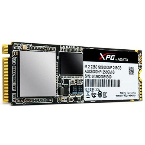 Накопичувач SSD M.2 2280 256GB ADATA (ASX8000NPC-256GM-C)