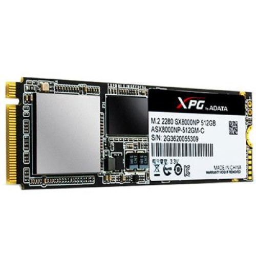 Накопичувач SSD M.2 2280 512GB ADATA (ASX8000NPC-512GM-C)