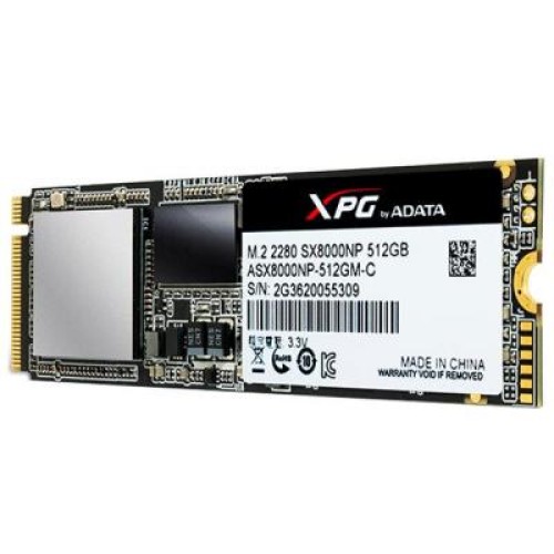 Накопичувач SSD M.2 2280 512GB ADATA (ASX8000NPC-512GM-C)