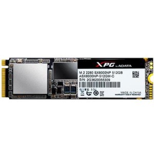 Накопичувач SSD M.2 2280 512GB ADATA (ASX8000NPC-512GM-C)