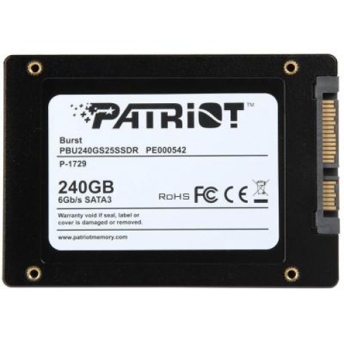 Накопичувач SSD 2.5 240GB Patriot (PBU240GS25SSDR)