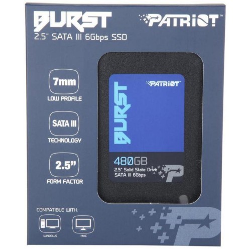 Накопичувач SSD 2.5 480GB Patriot (PBU480GS25SSDR)