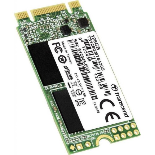 Накопичувач SSD M.2 2242 128GB Transcend (TS128GMTS430S)