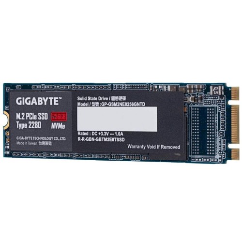 Накопичувач SSD M.2 2280 256GB GIGABYTE (GP-GSM2NE8256GNTD)