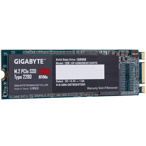 Накопичувач SSD M.2 2280 512GB GIGABYTE (GP-GSM2NE8512GNTD)