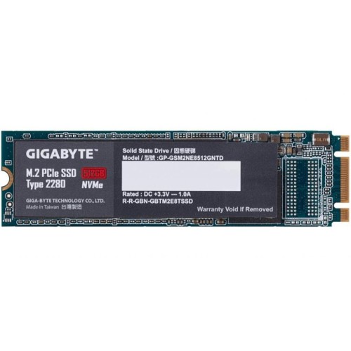 Накопичувач SSD M.2 2280 512GB GIGABYTE (GP-GSM2NE8512GNTD)