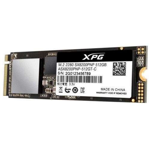 Накопичувач SSD M.2 2280 512GB ADATA (ASX8200PNP-512GT-C)