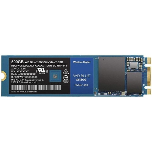 Накопичувач SSD M.2 2280 500GB WD (WDS500G1B0C)