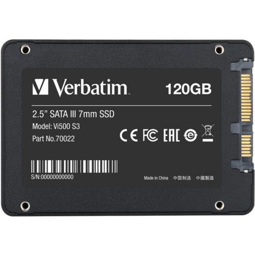 Накопичувач SSD 2.5 120GB Verbatim (70022)