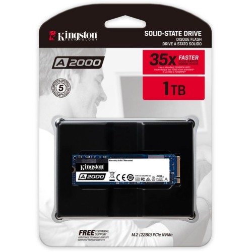 Накопичувач SSD M.2 2280 1TB Kingston (SA2000M8/1000G)