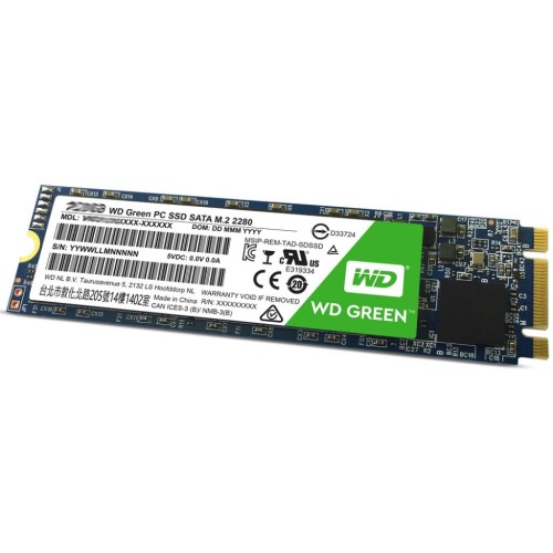 Накопичувач SSD M.2 2280 480GB WD (WDS480G2G0B)