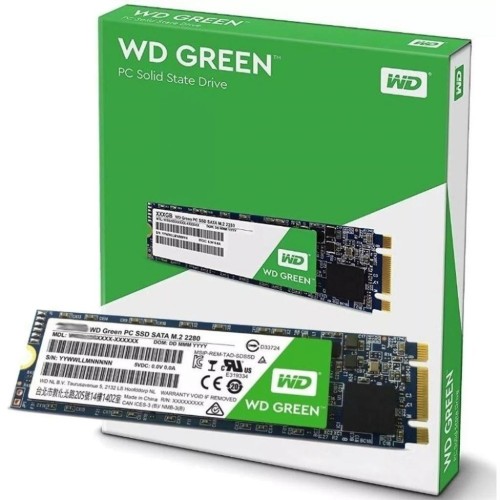 Накопичувач SSD M.2 2280 480GB WD (WDS480G2G0B)